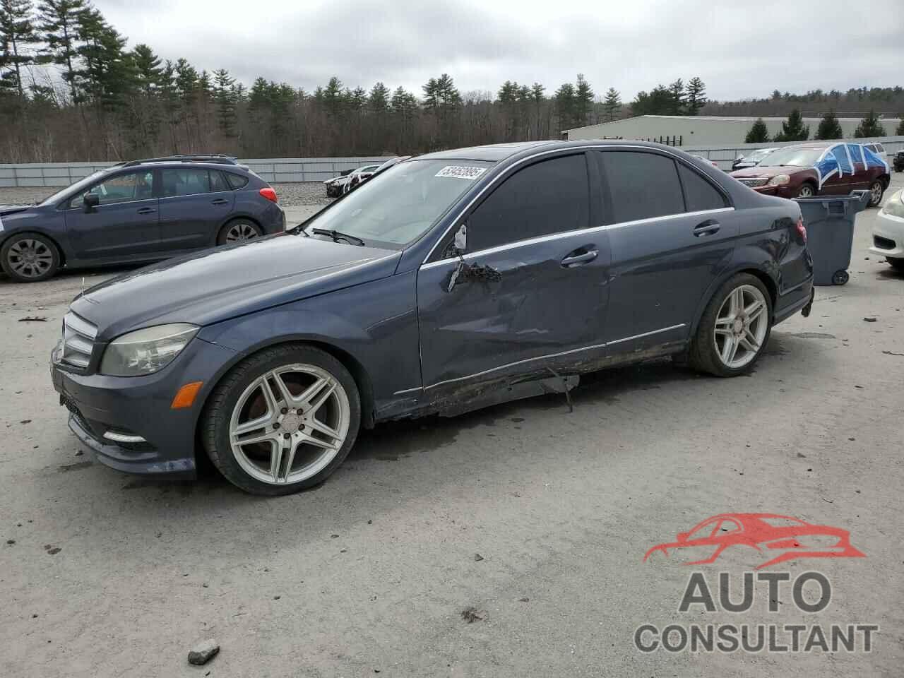 MERCEDES-BENZ C-CLASS 2011 - WDDGF8BB8BR140117