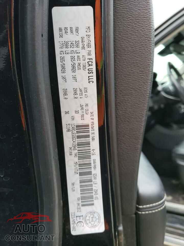 DODGE DURANGO 2016 - 1C4RDJEG9GC412949