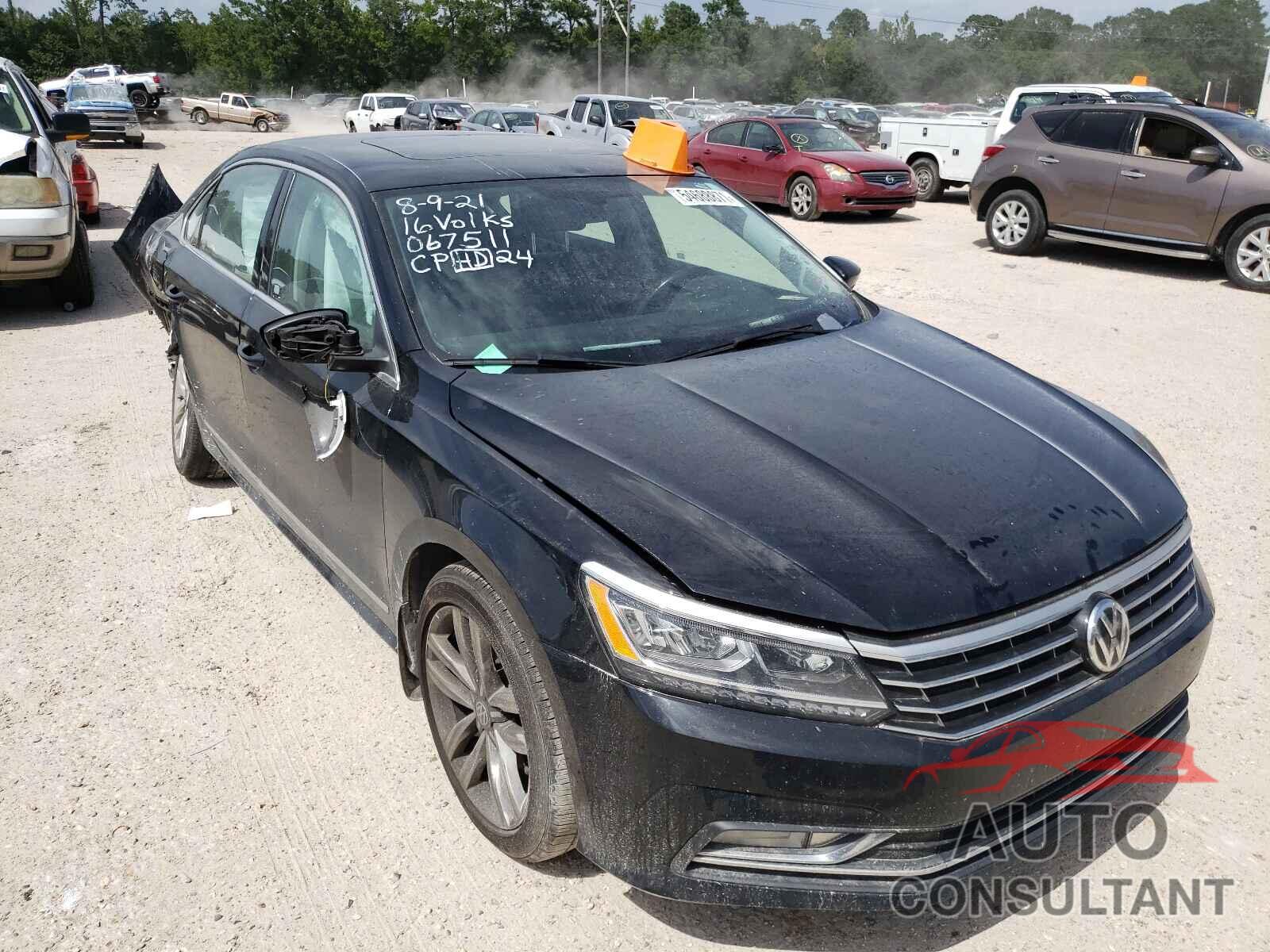 VOLKSWAGEN PASSAT 2016 - 1VWCT7A31GC067511