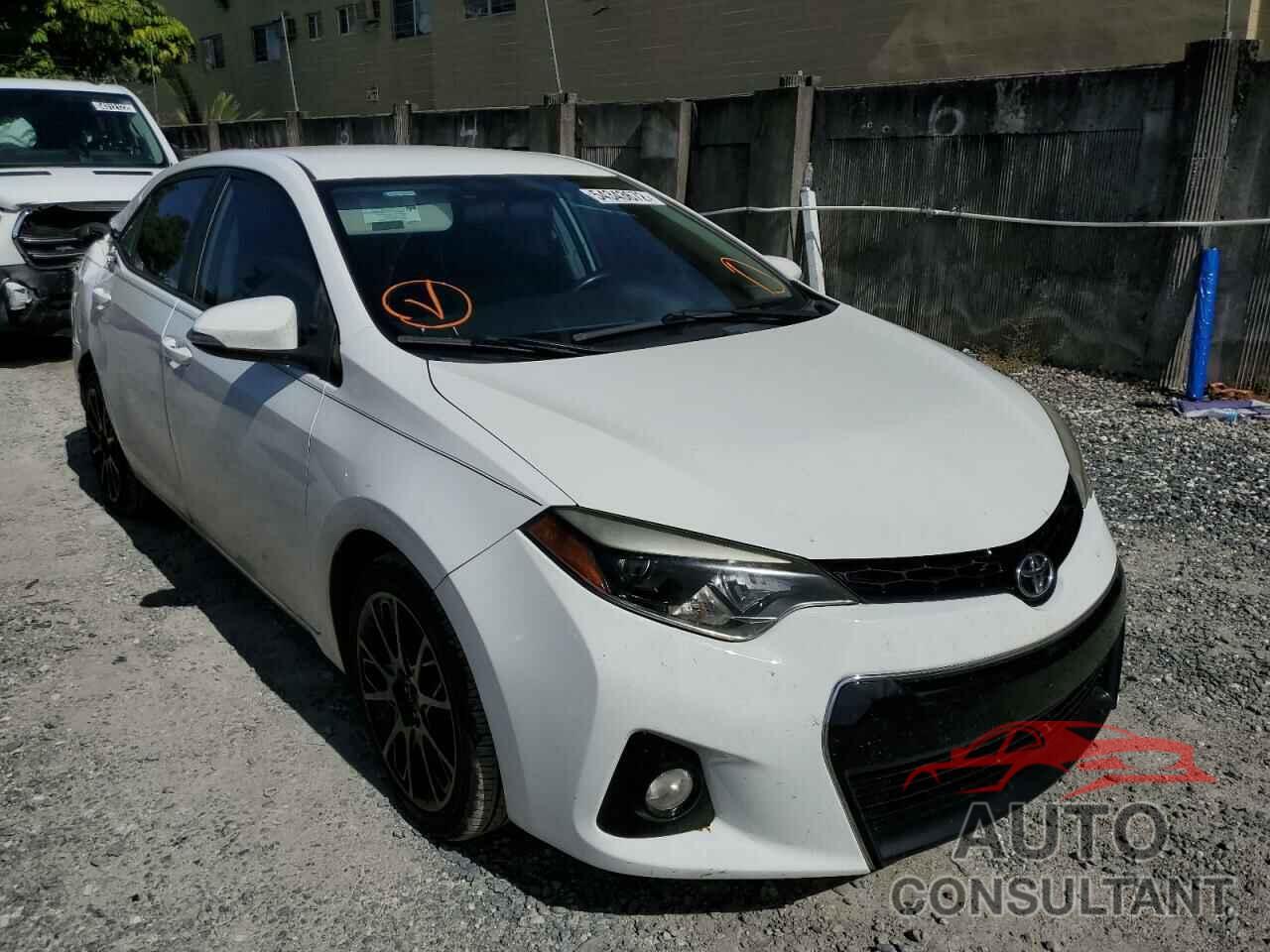 TOYOTA COROLLA 2016 - 2T1BURHE1GC481605