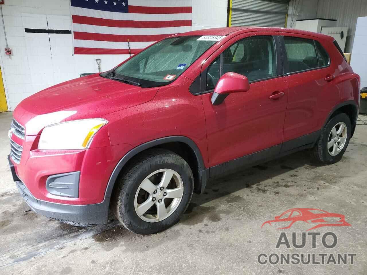 CHEVROLET TRAX 2015 - KL7CJPSB3FB244916