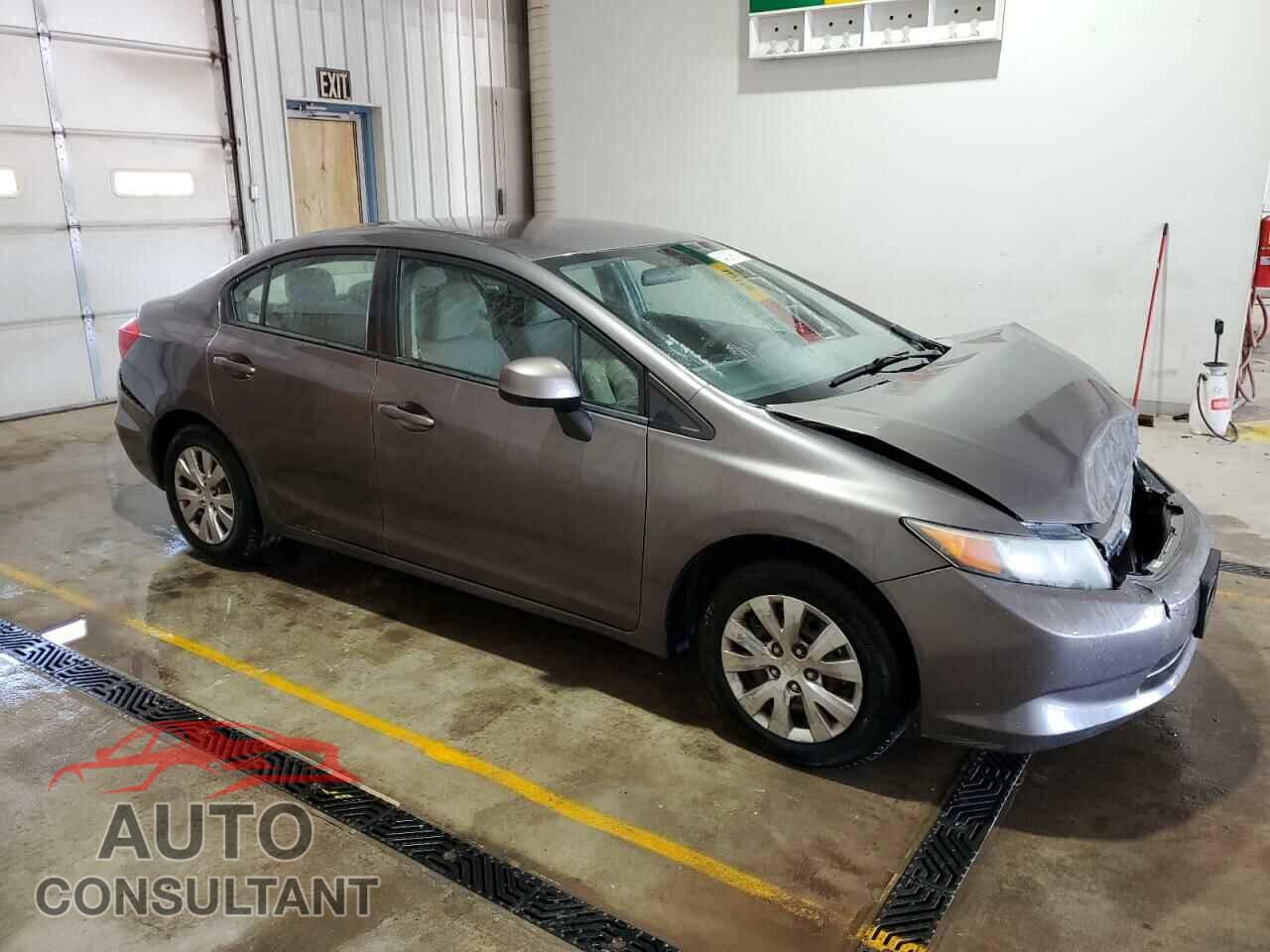 HONDA CIVIC 2012 - 19XFB2F50CE337296