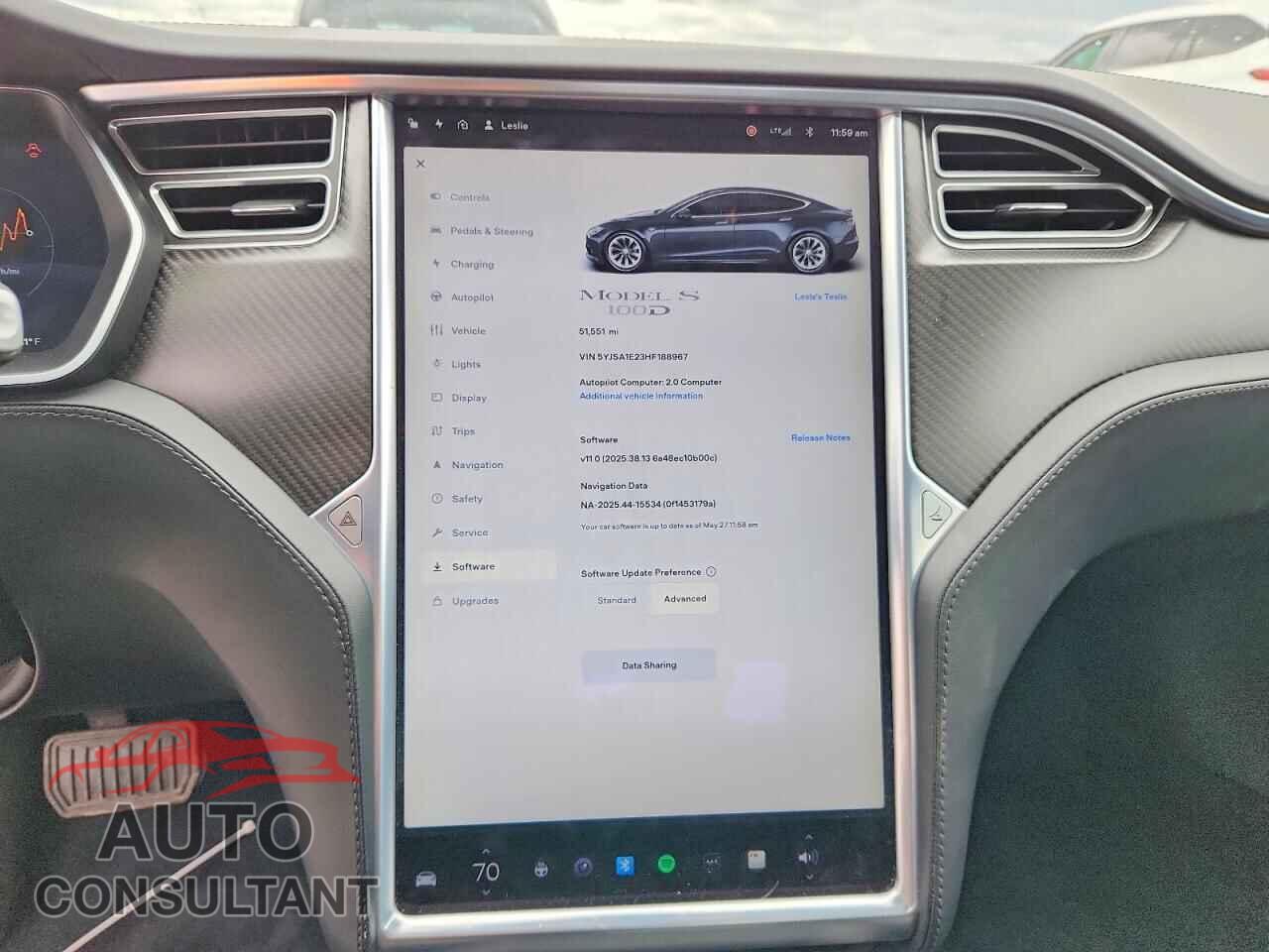 TESLA MODEL S 2017 - 5YJSA1E23HF188967