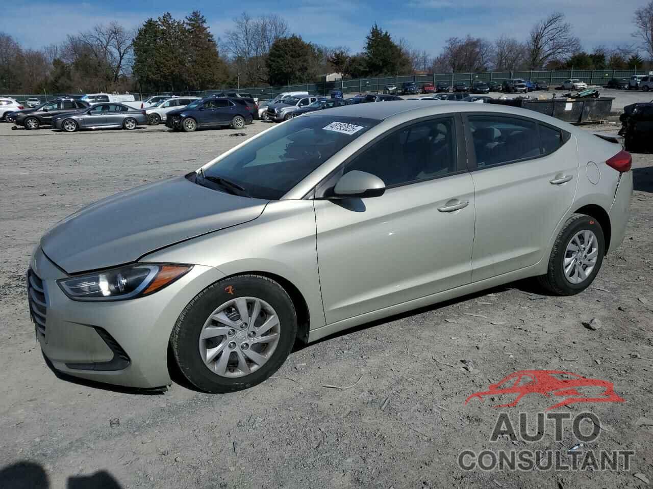 HYUNDAI ELANTRA 2017 - 5NPD74LF8HH184350