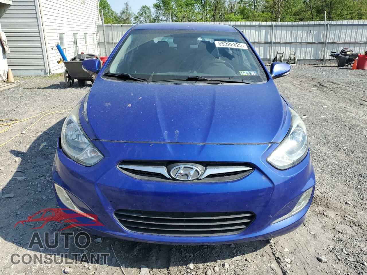 HYUNDAI ACCENT 2013 - KMHCU5AE8DU074706
