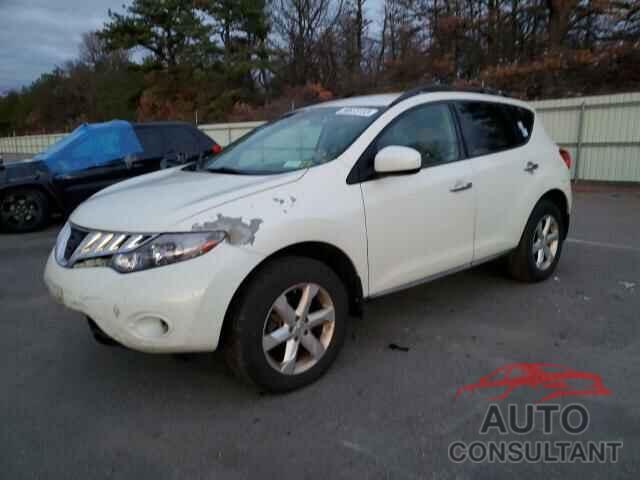 NISSAN MURANO 2009 - JN8AZ18W19W137195