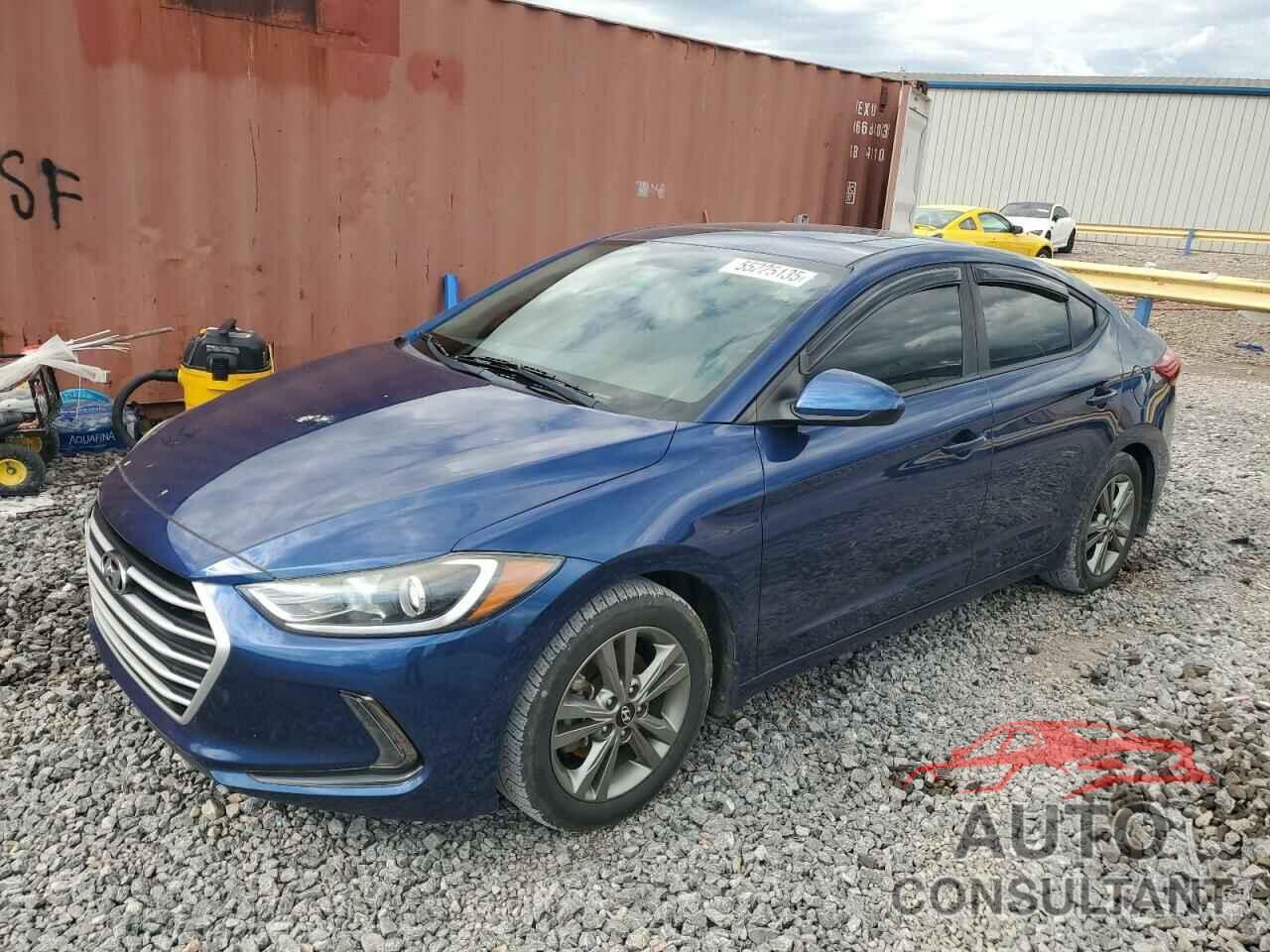 HYUNDAI ELANTRA 2018 - 5NPD84LF9JH319466