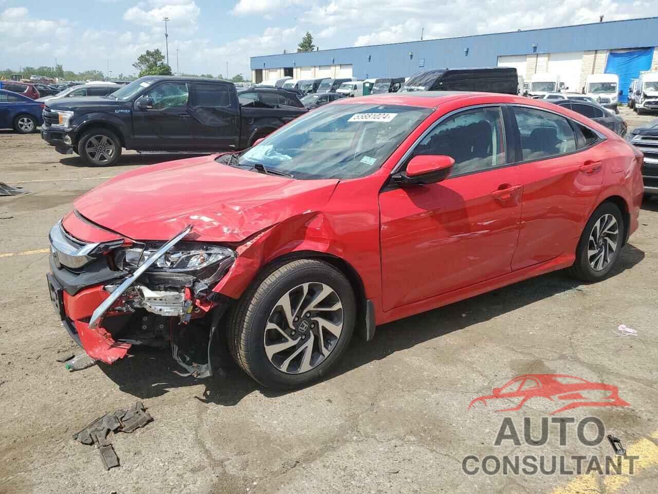 HONDA CIVIC 2017 - 2HGFC2F74HH520812