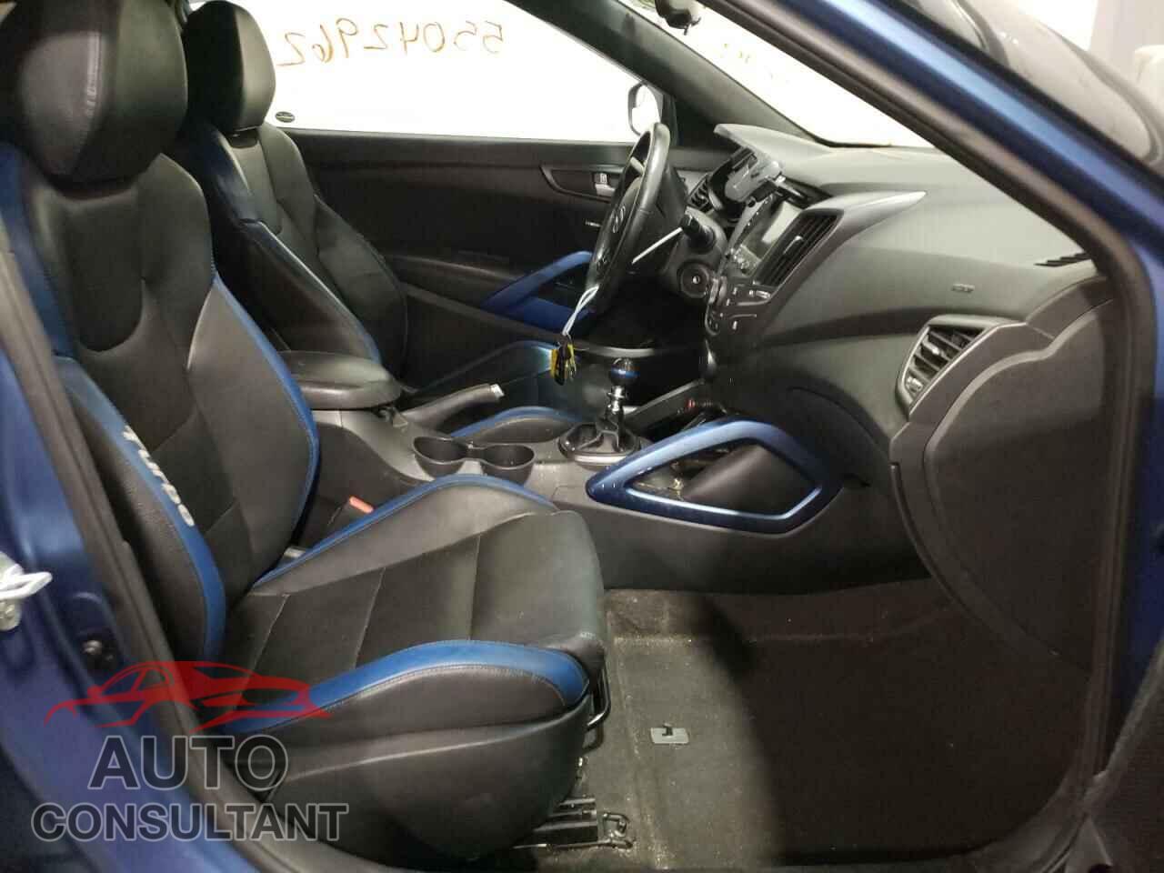 HYUNDAI VELOSTER 2016 - KMHTC6AE8GU257553