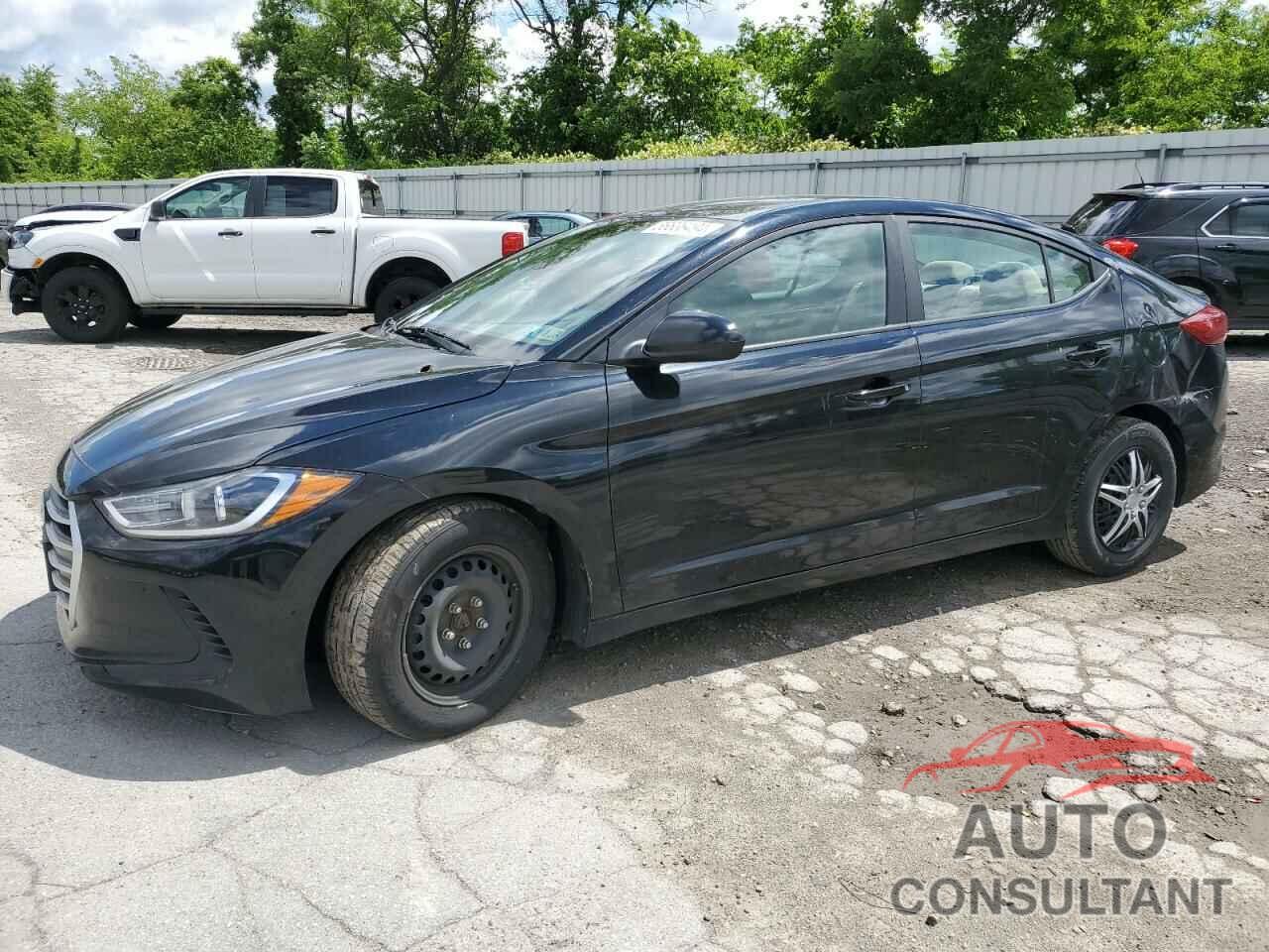 HYUNDAI ELANTRA 2017 - KMHD74LF9HU117502