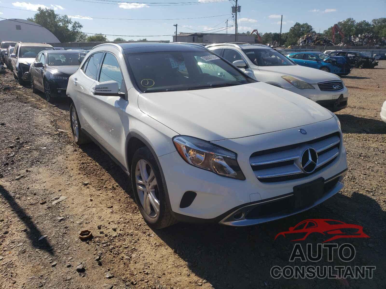 MERCEDES-BENZ GLA-CLASS 2016 - WDCTG4GB3GJ202109