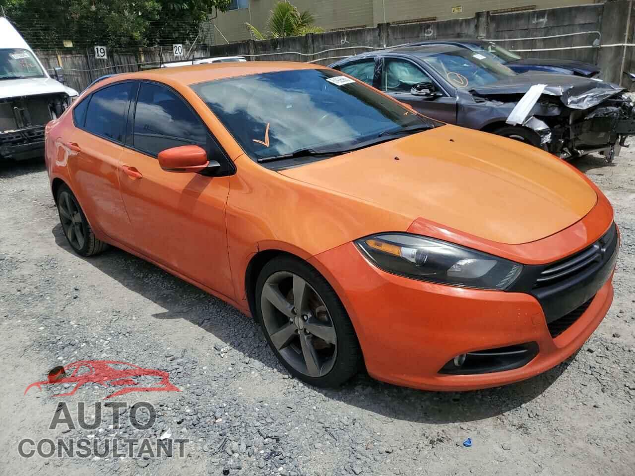 DODGE DART 2015 - 1C3CDFEB4FD225154