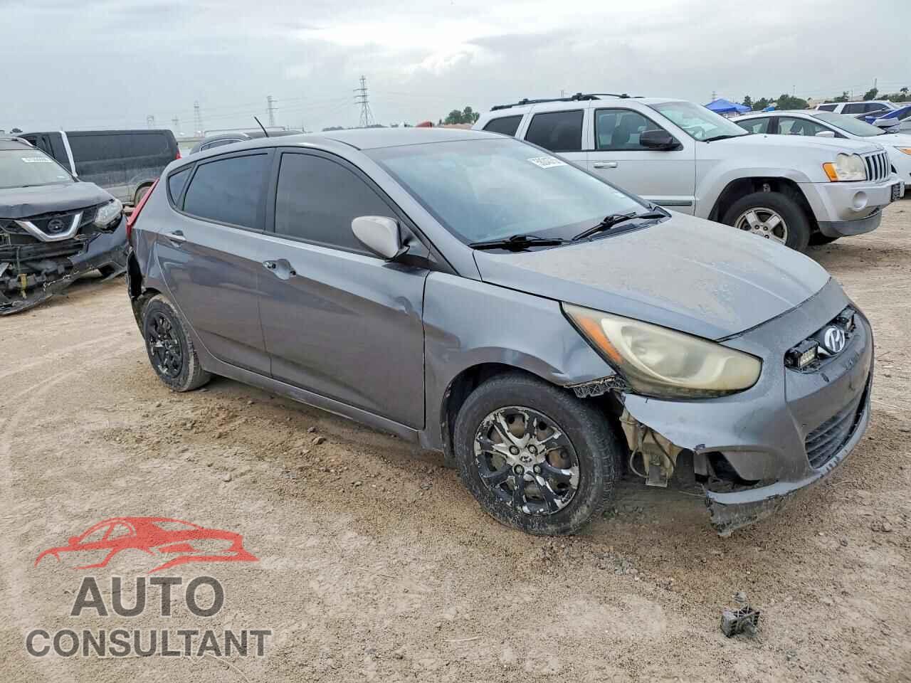 HYUNDAI ACCENT 2013 - KMHCT5AE6DU129687