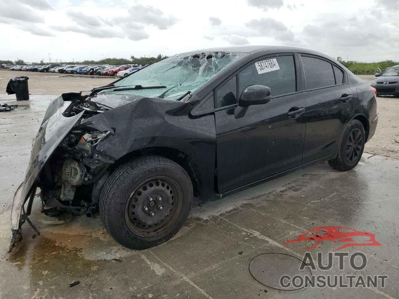 HONDA CIVIC 2013 - 19XFB2F5XDE038612