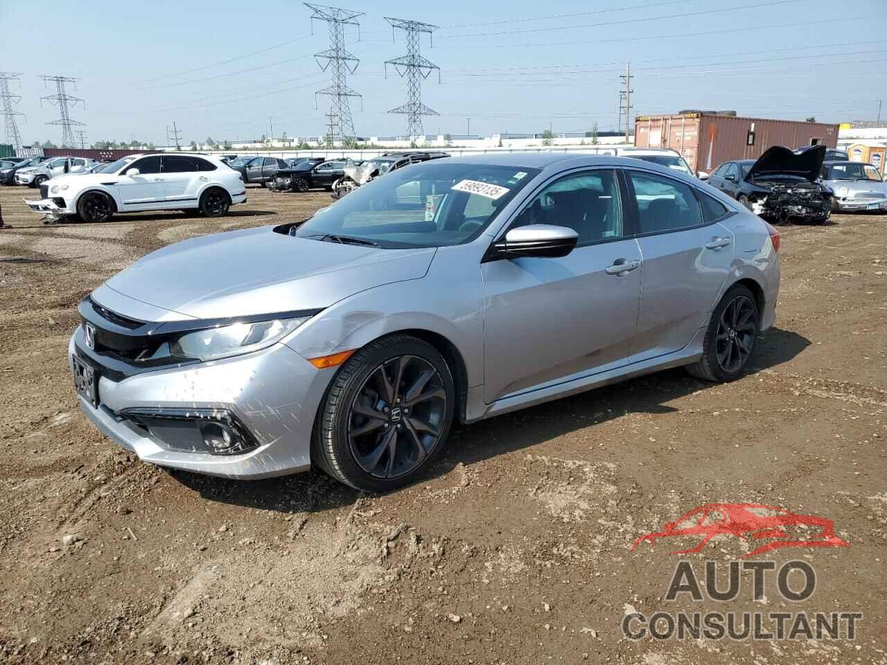 HONDA CIVIC 2019 - 19XFC2F82KE213567