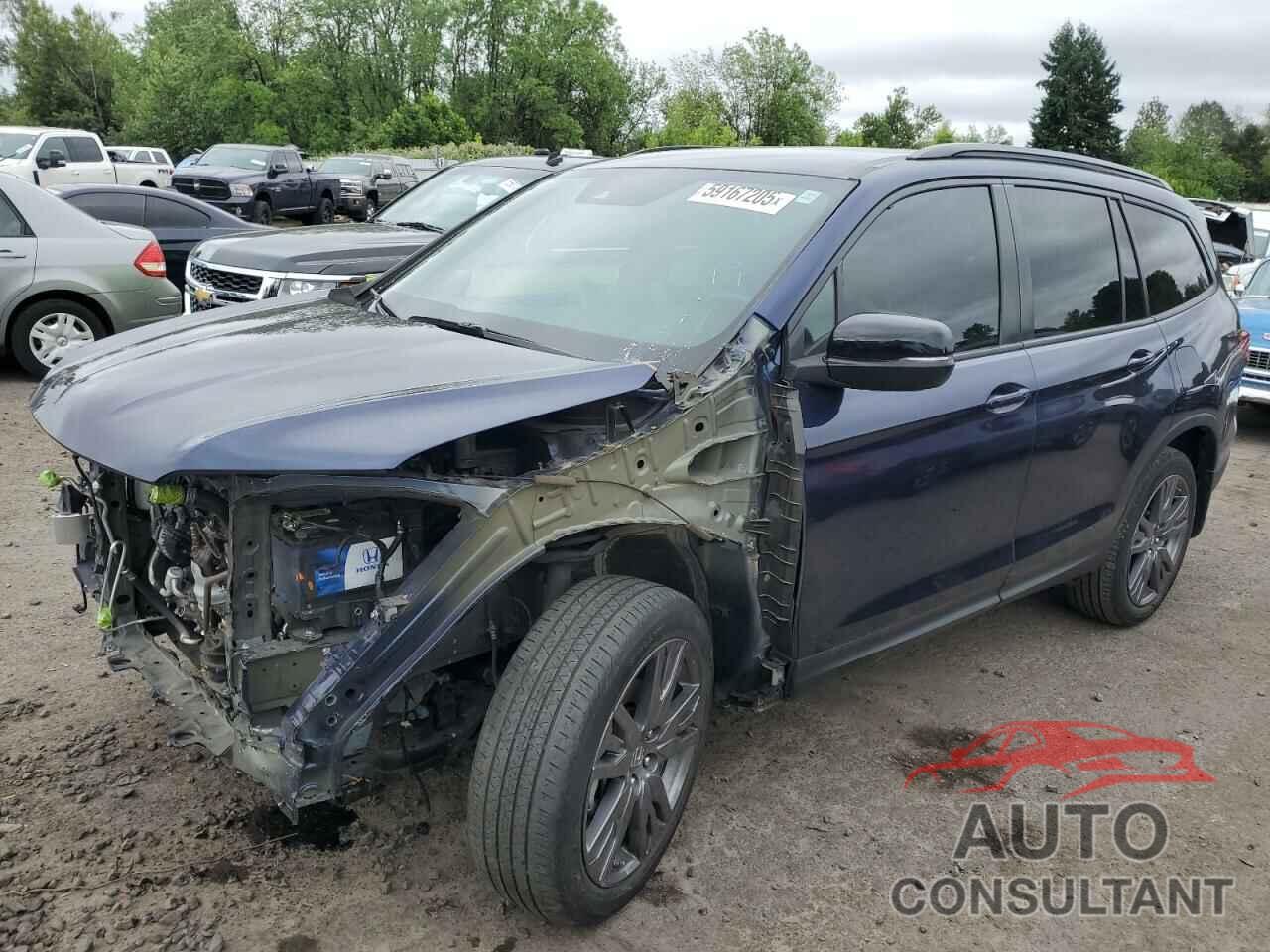HONDA PILOT 2022 - 5FNYF6H32NB043170