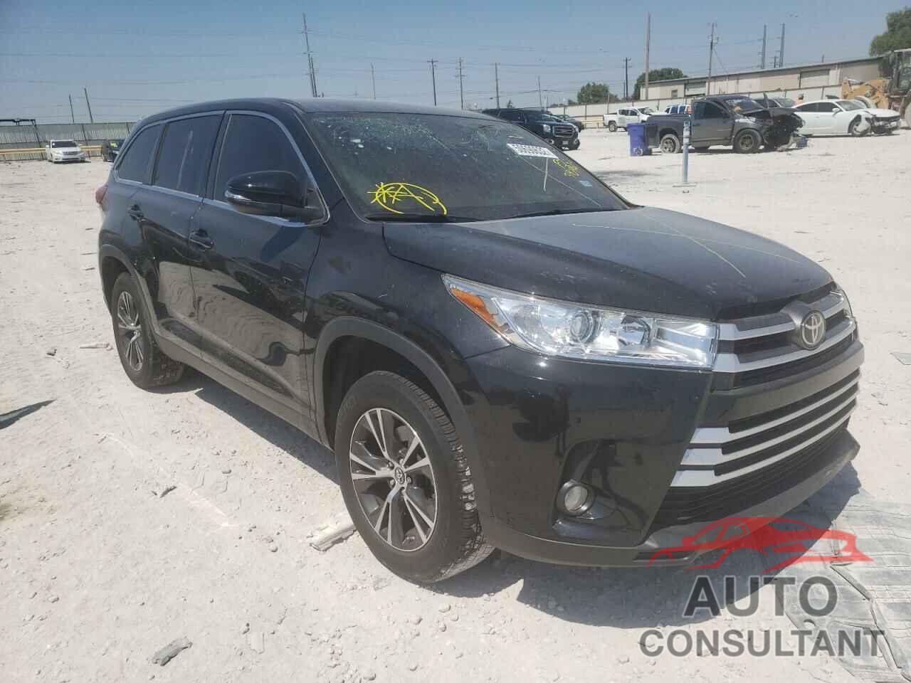 TOYOTA HIGHLANDER 2019 - 5TDZZRFH1KS340482