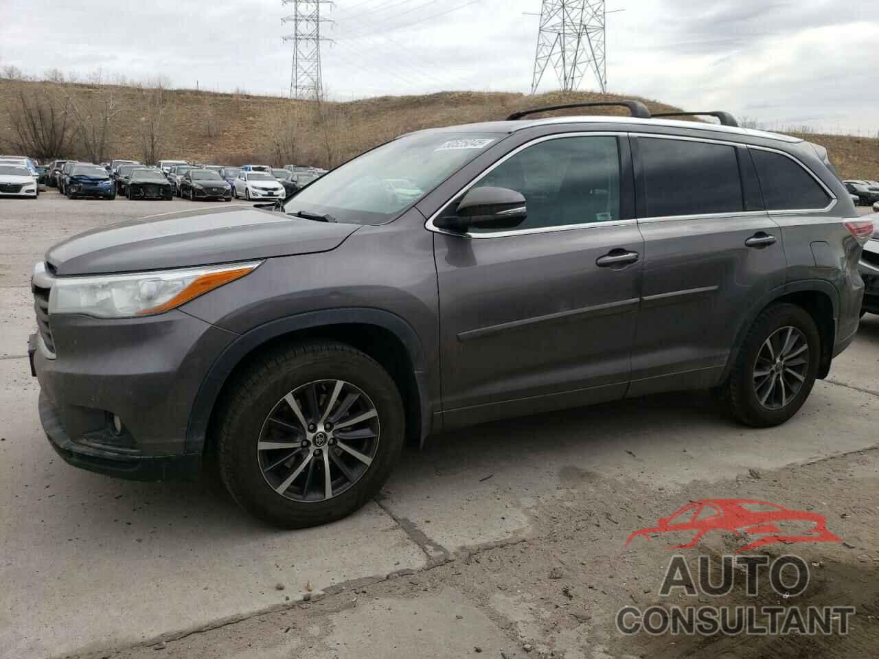 TOYOTA HIGHLANDER 2016 - 5TDJKRFHXGS254645