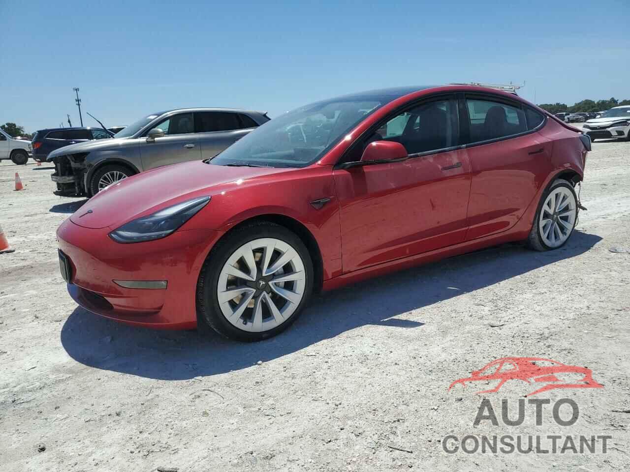 TESLA MODEL 3 2022 - 5YJ3E1EB3NF185586