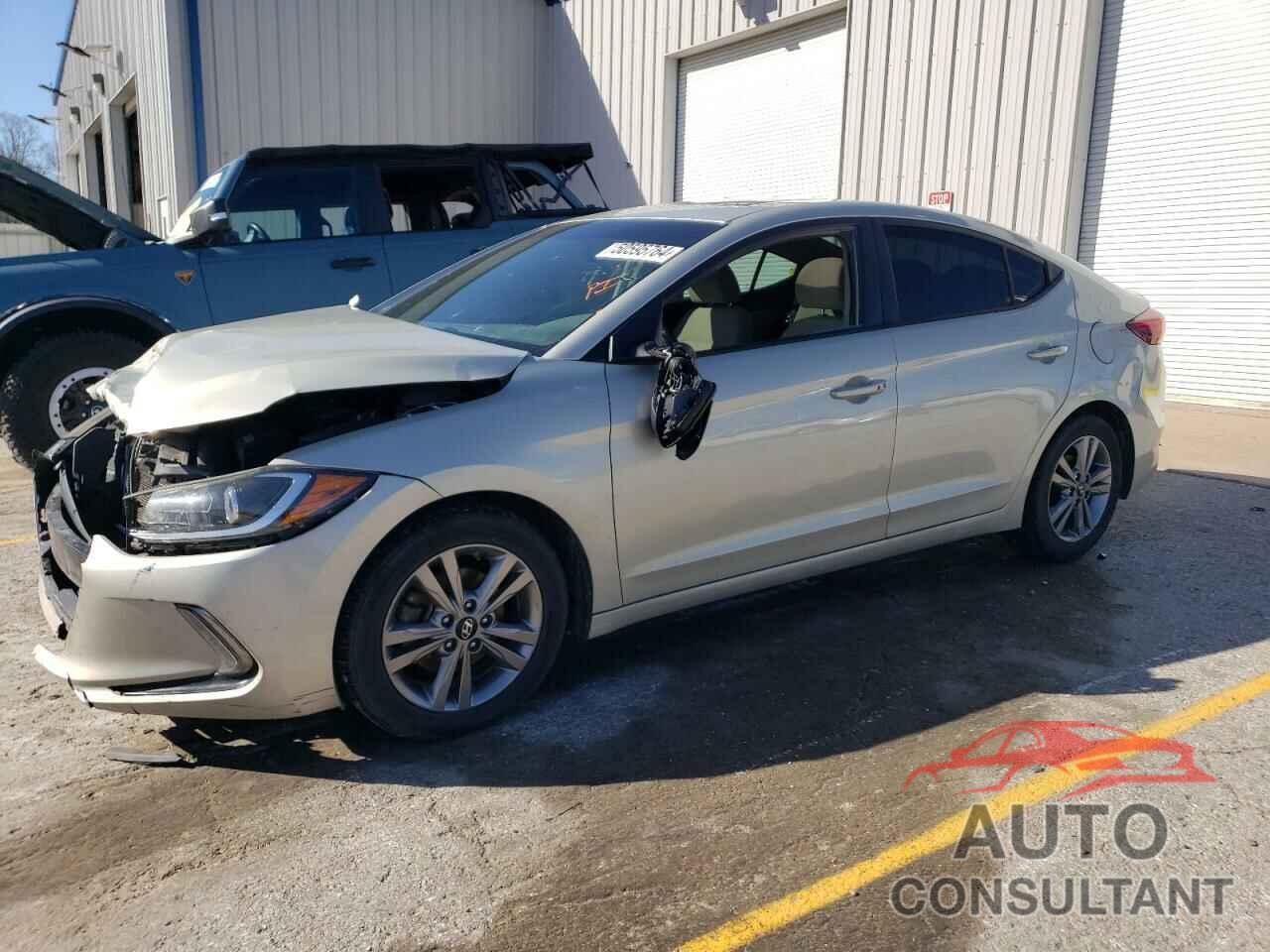 HYUNDAI ELANTRA 2018 - KMHD84LF9JU544438