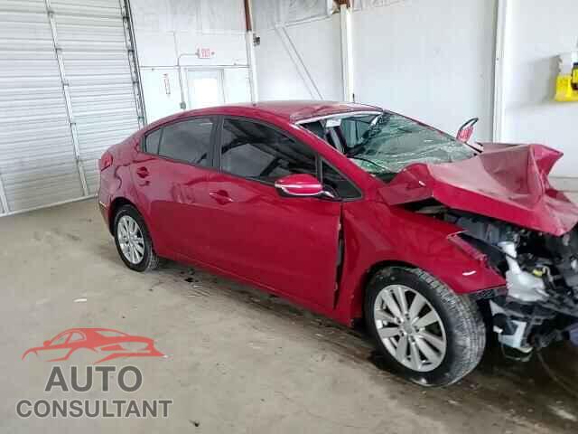 KIA FORTE 2015 - KNAFX4A64F5381280