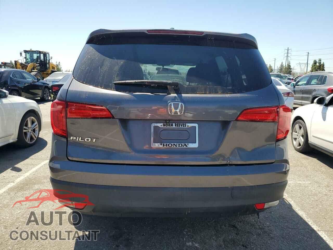 HONDA PILOT 2018 - 5FNYF5H34JB028190