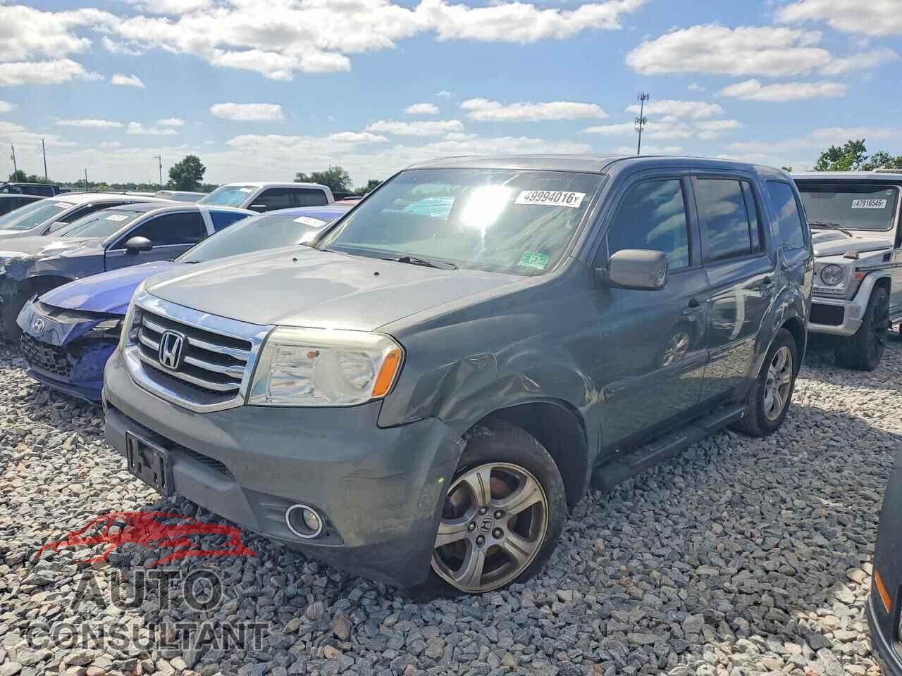 HONDA PILOT 2012 - 5FNYF4H52CB063311
