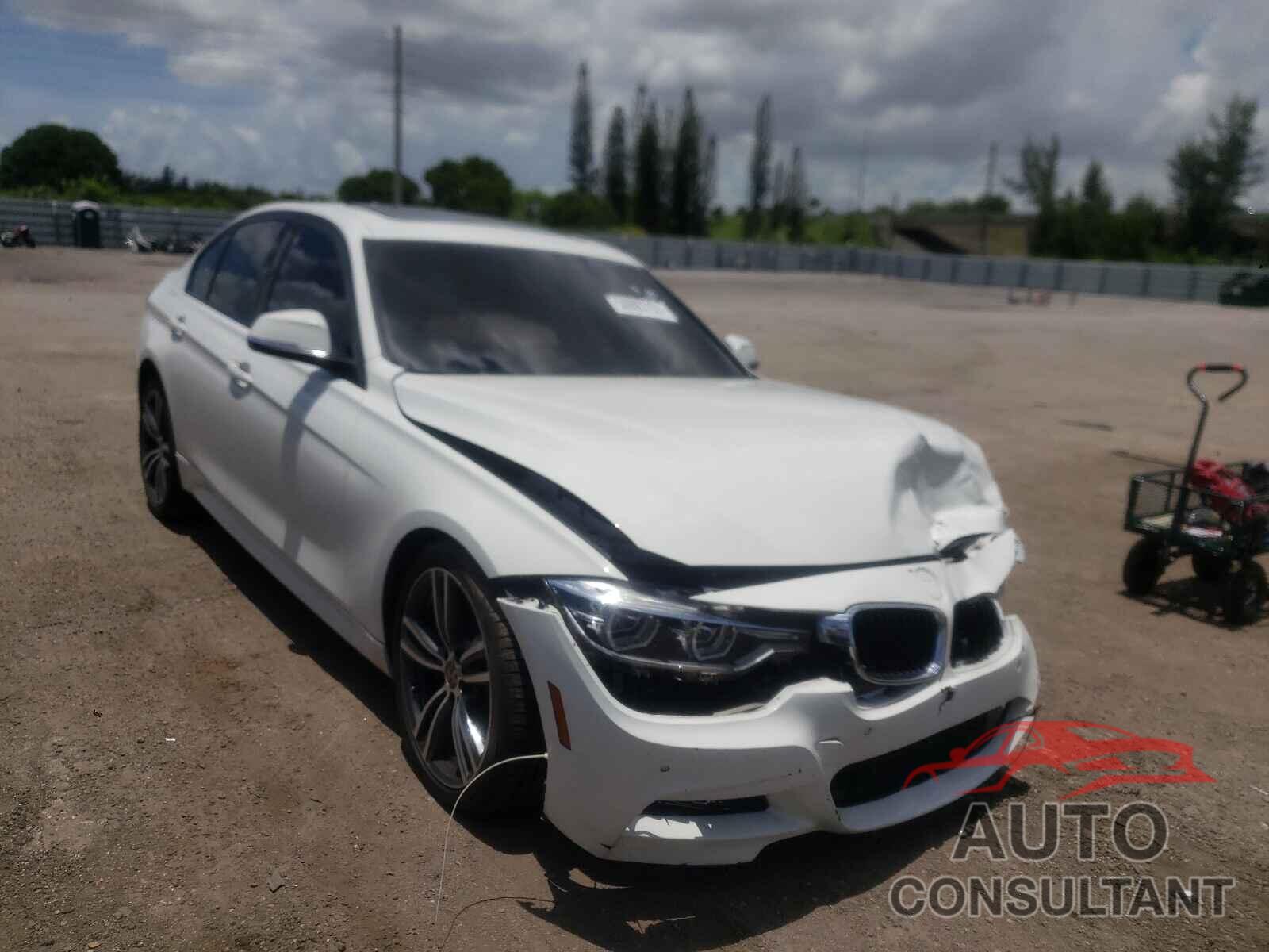 BMW 3 SERIES 2016 - WBA8B3C57GK383243
