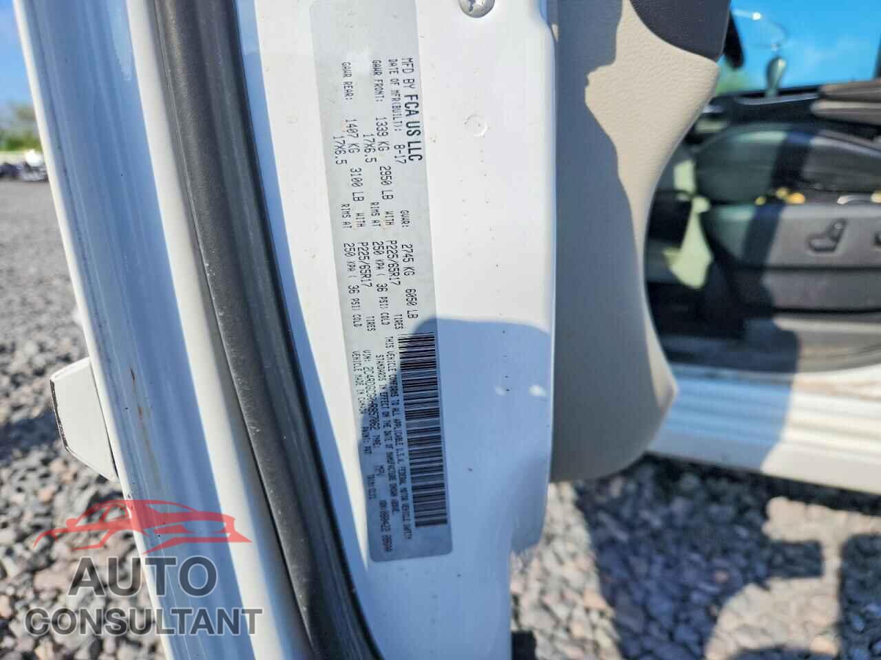 DODGE CARAVAN 2017 - 2C4RDGCG0HR857062