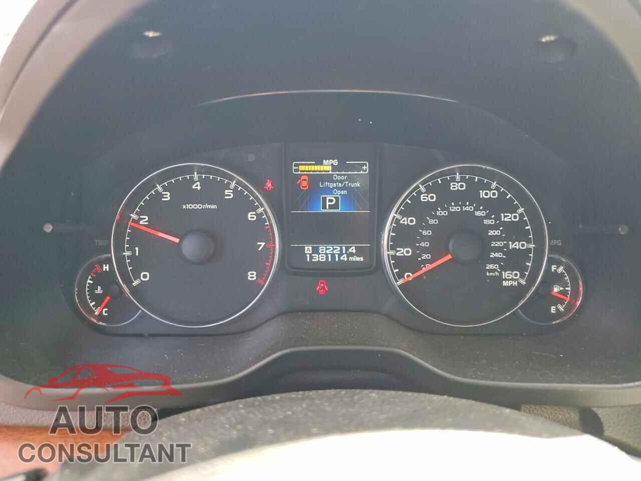 SUBARU OUTBACK 2013 - 4S4BREKC8D2211150