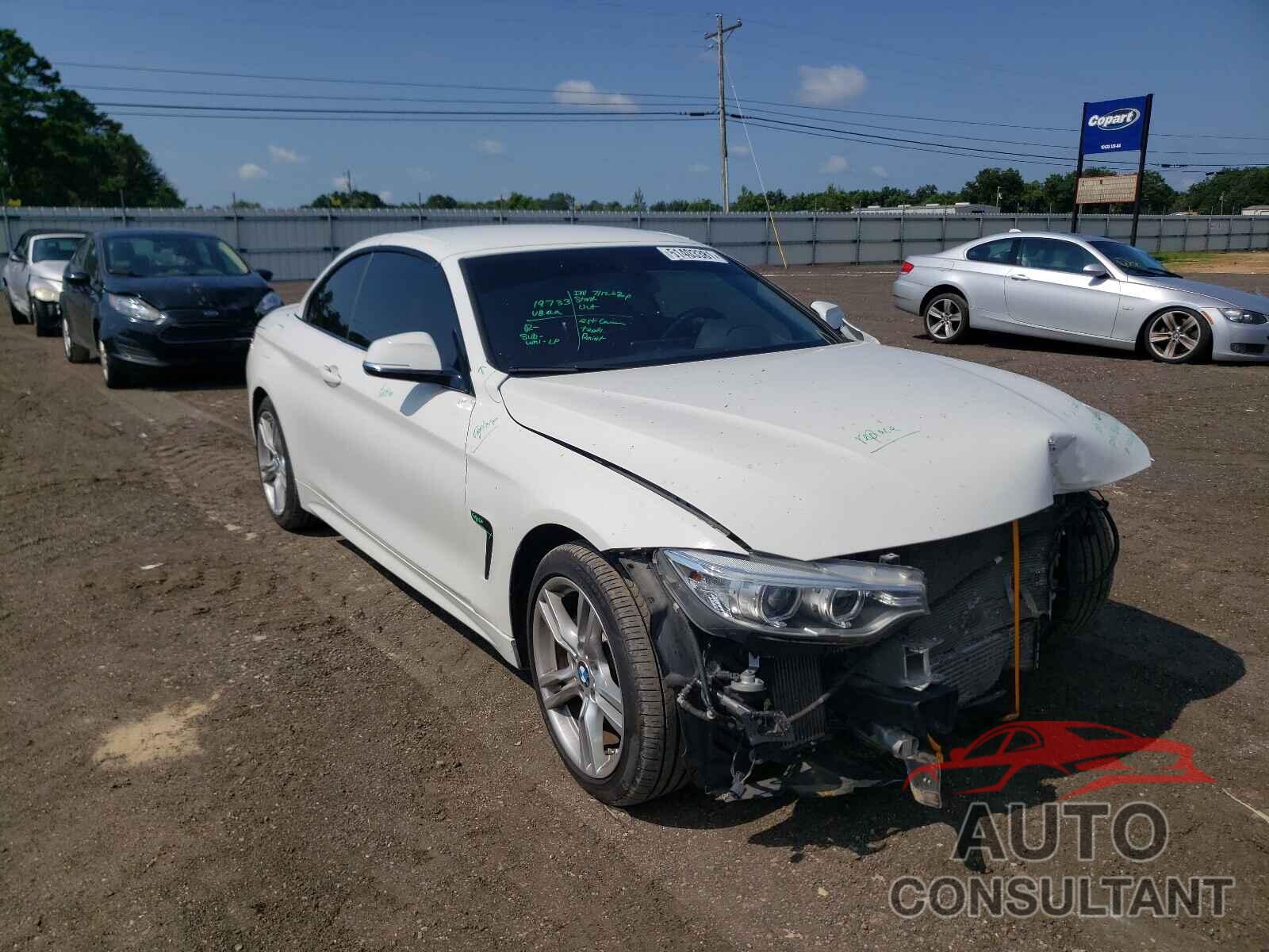 BMW 4 SERIES 2016 - WBA3T7C52G5A38475