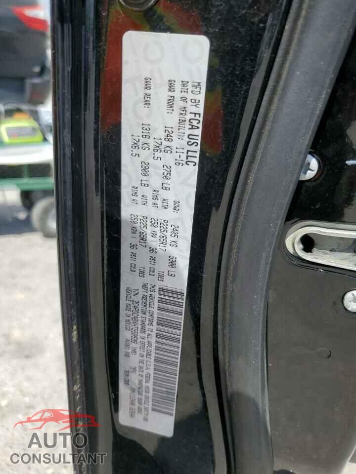 DODGE JOURNEY 2017 - 3C4PDCABXHT558599