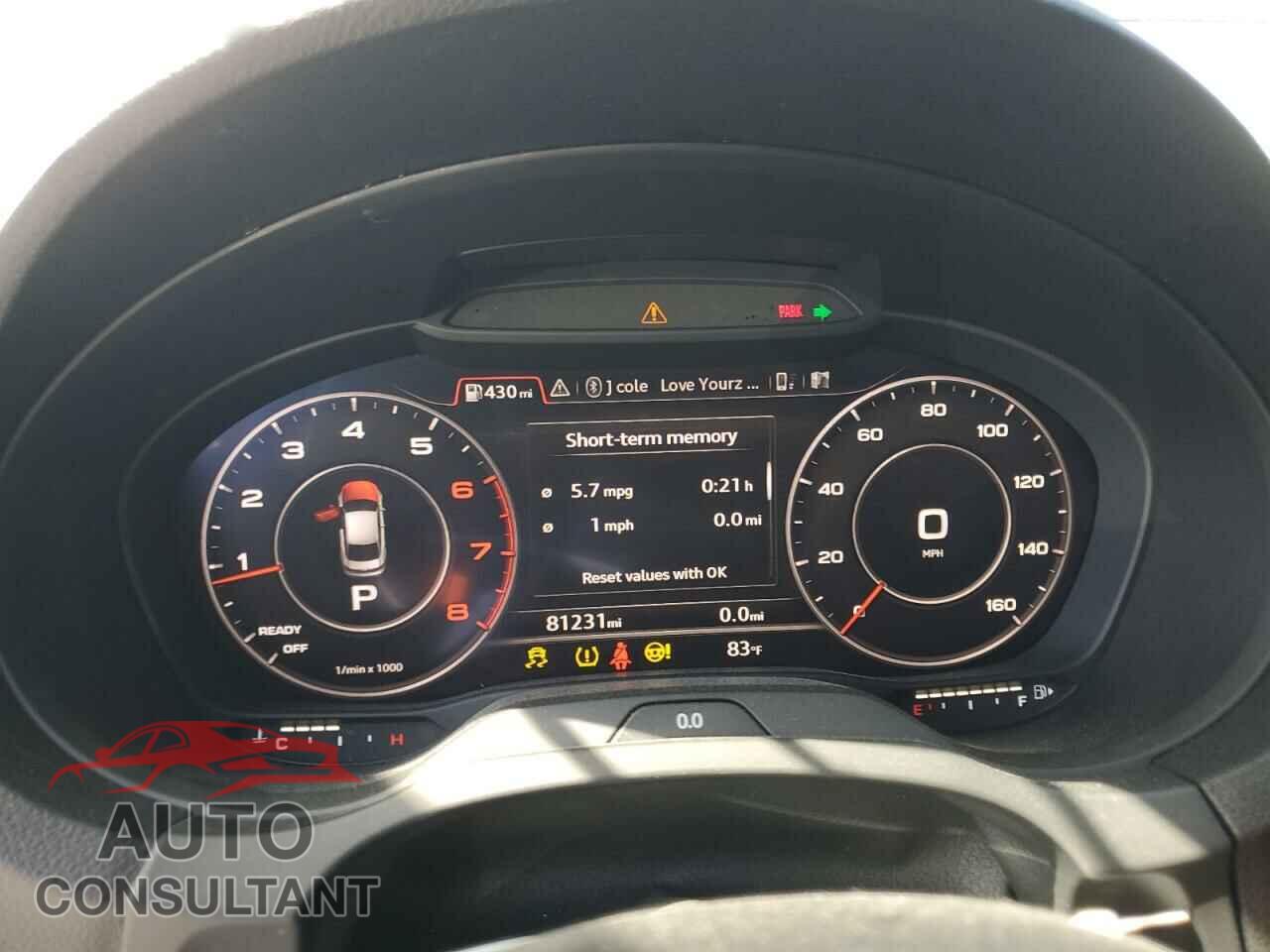 AUDI A3 2018 - WAUGUGFF3J1028018