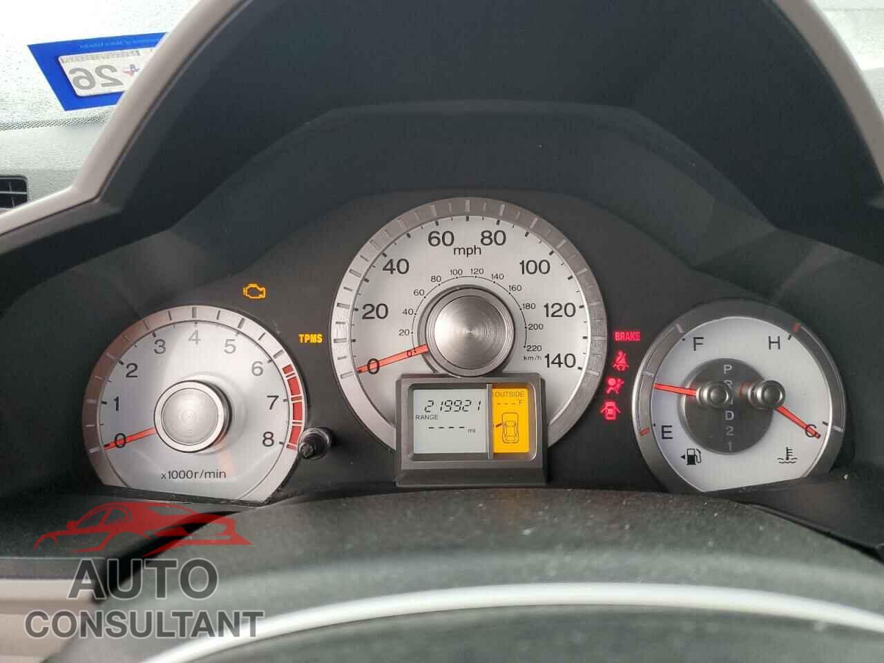 HONDA PILOT 2011 - 5FNYF3H4XBB024580