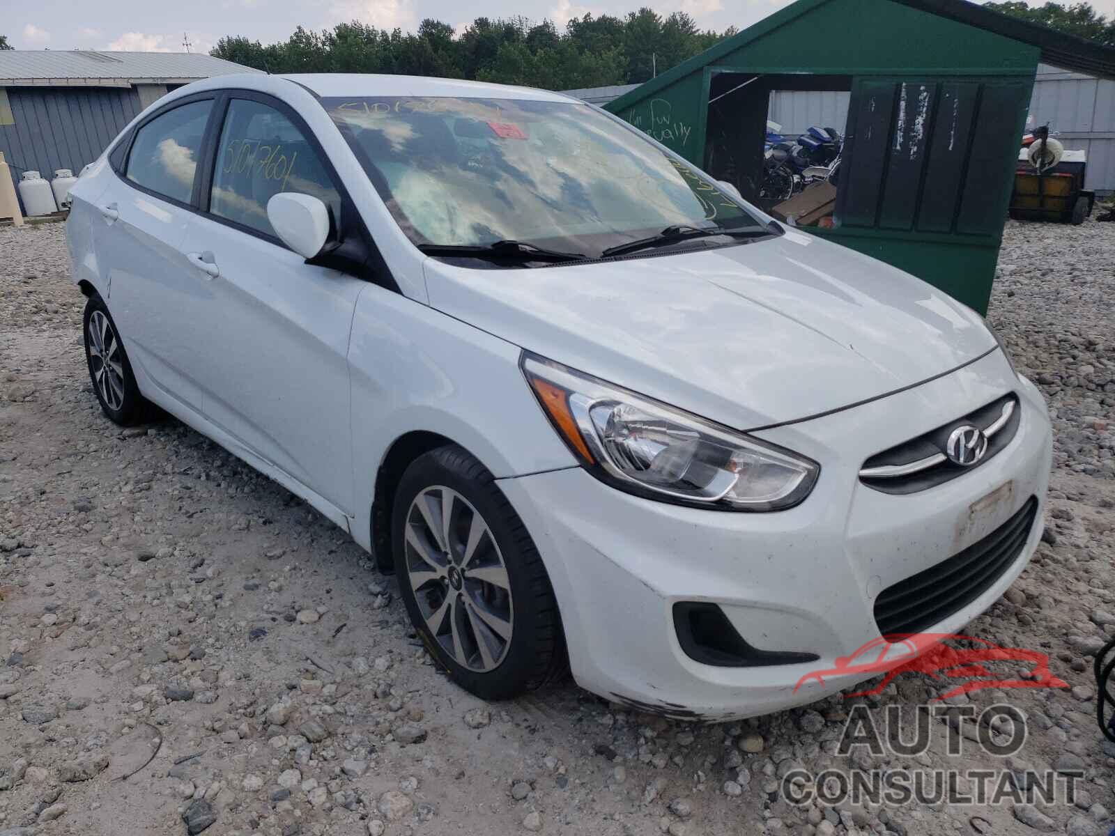 HYUNDAI ACCENT 2017 - KMHCT4AE9HU337580