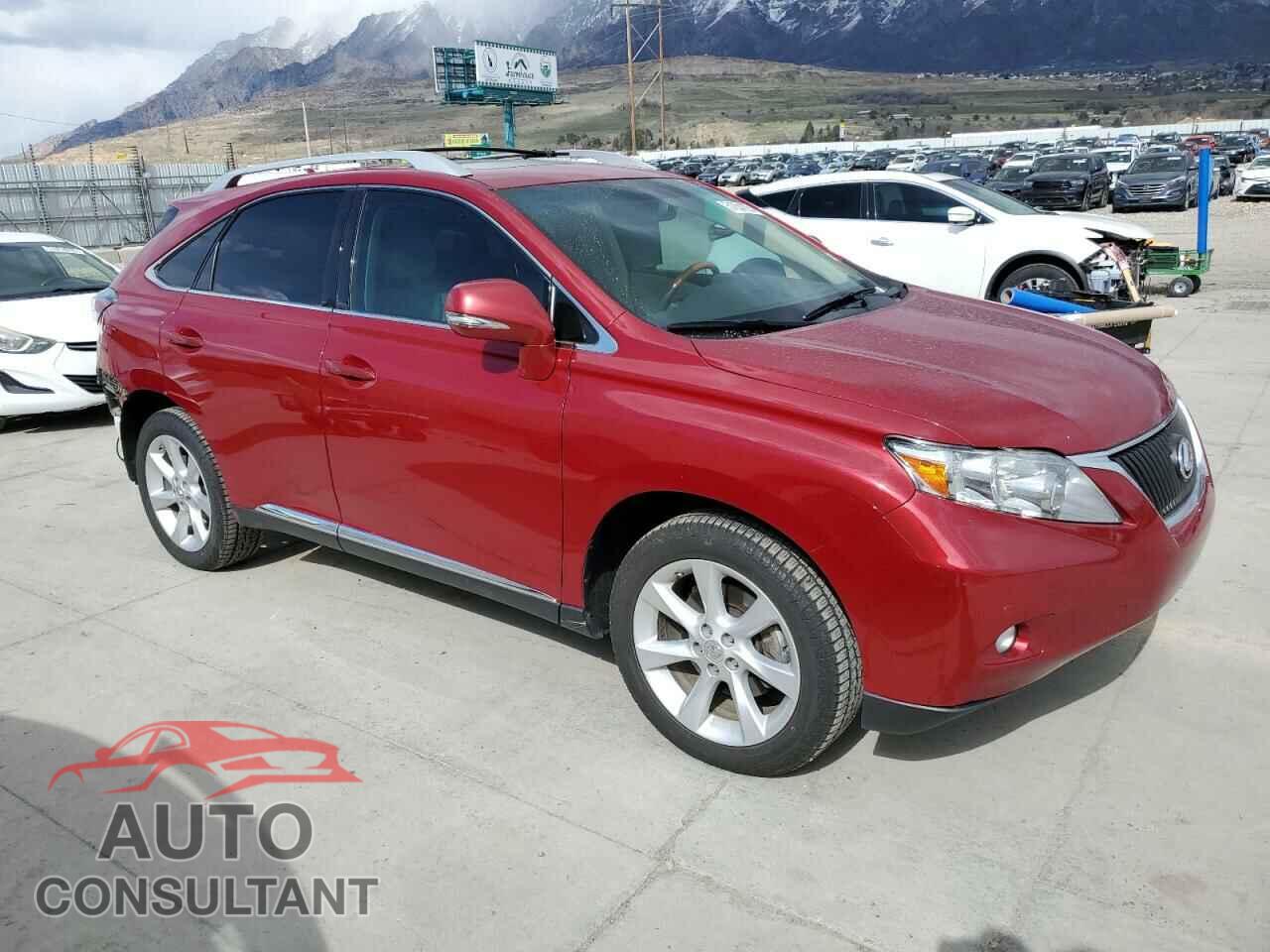 LEXUS RX350 2012 - 2T2BK1BA4CC144896