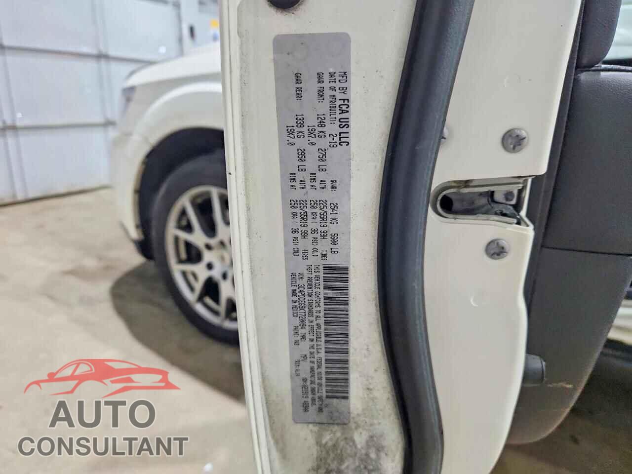 DODGE JOURNEY 2019 - 3C4PDDEG9KT720094