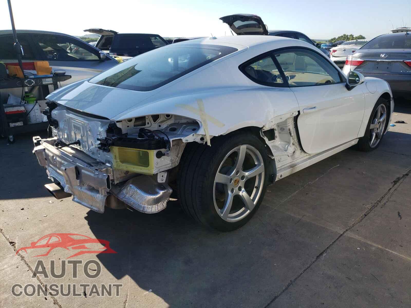 PORSCHE CAYMAN 2017 - WP0AA2A88HS270272