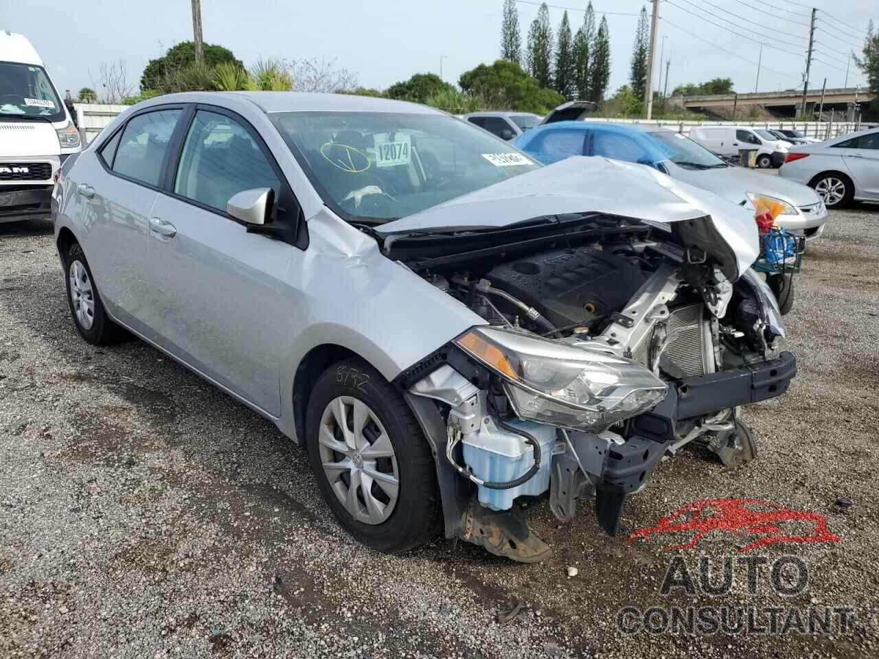 TOYOTA COROLLA 2016 - 2T1BURHE2GC739436