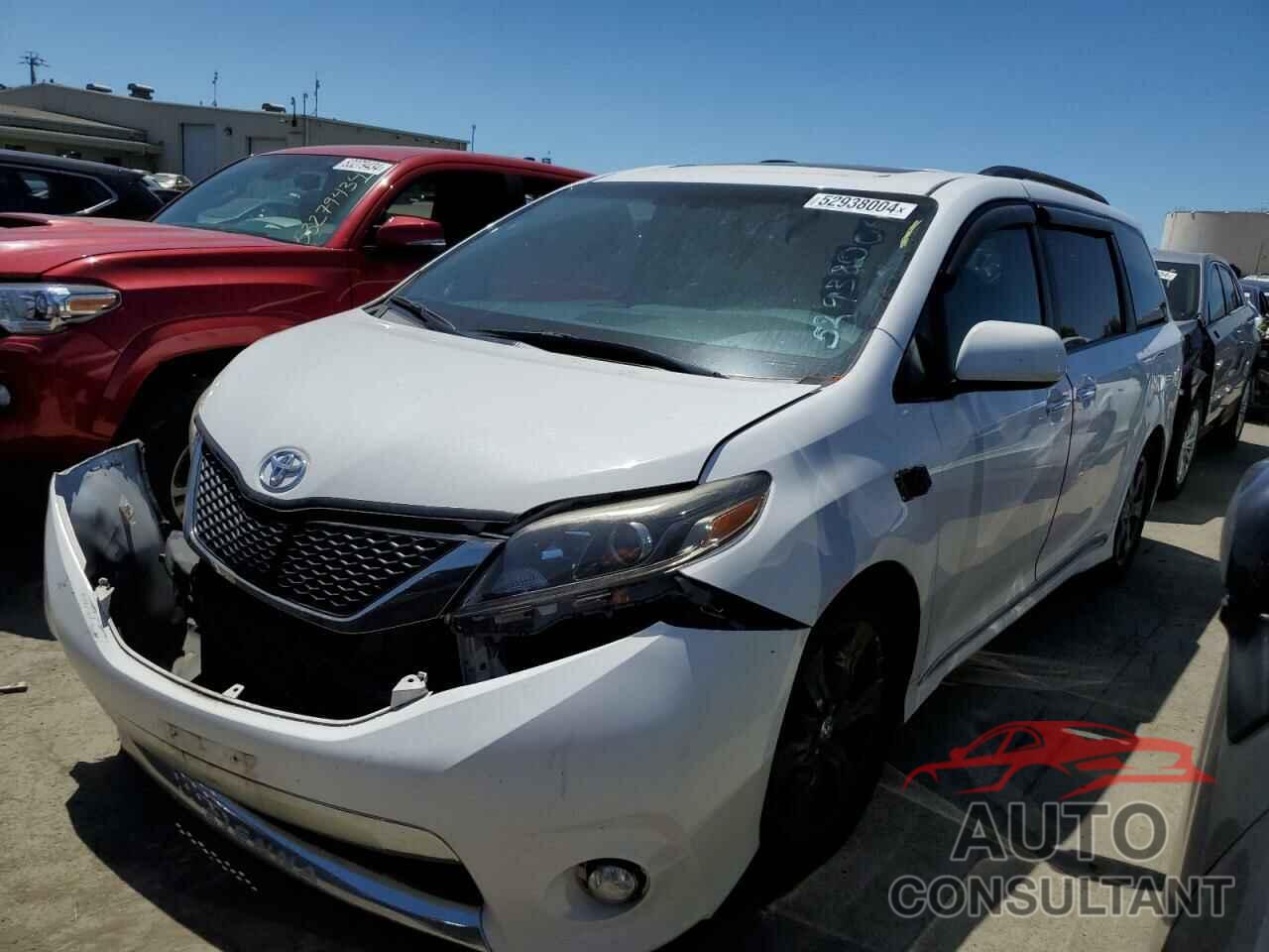 TOYOTA SIENNA 2017 - 5TDXZ3DC3HS788064