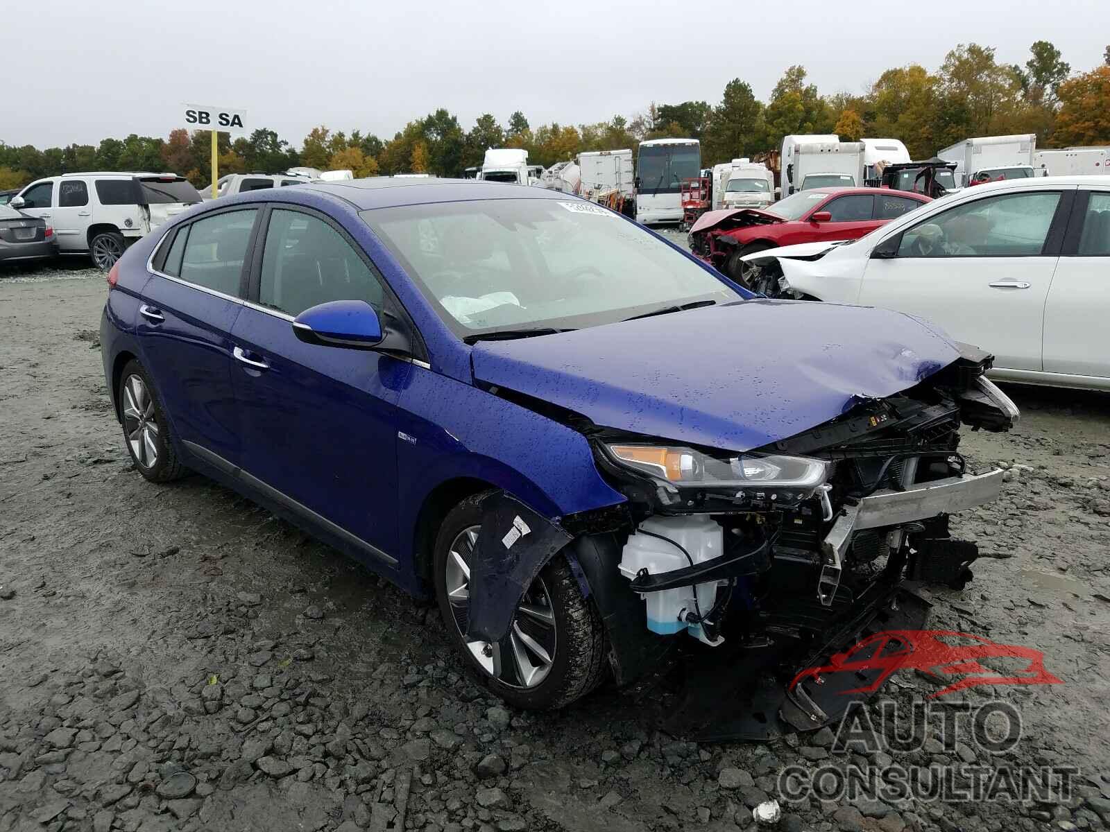 HYUNDAI IONIQ 2019 - KMHC85LC7KU120894