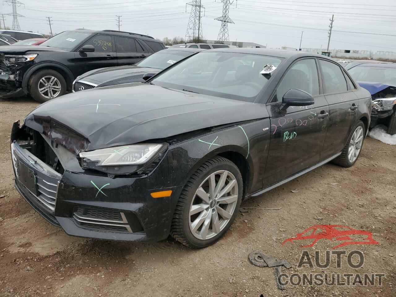 AUDI A4 2018 - WAUDNAF42JA043217