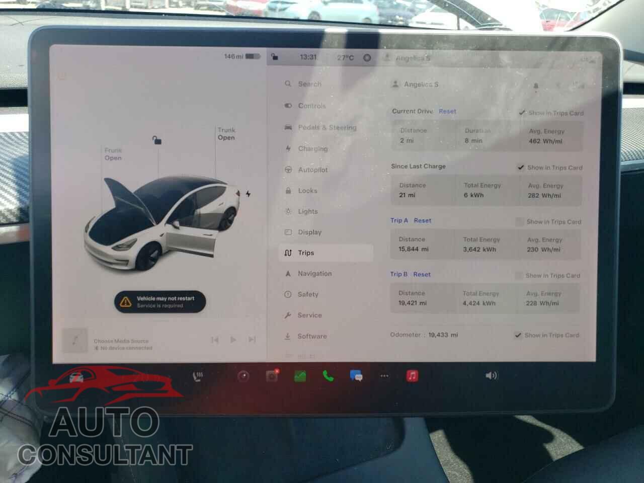 TESLA MODEL 3 2021 - 5YJ3E1EA4MF929833