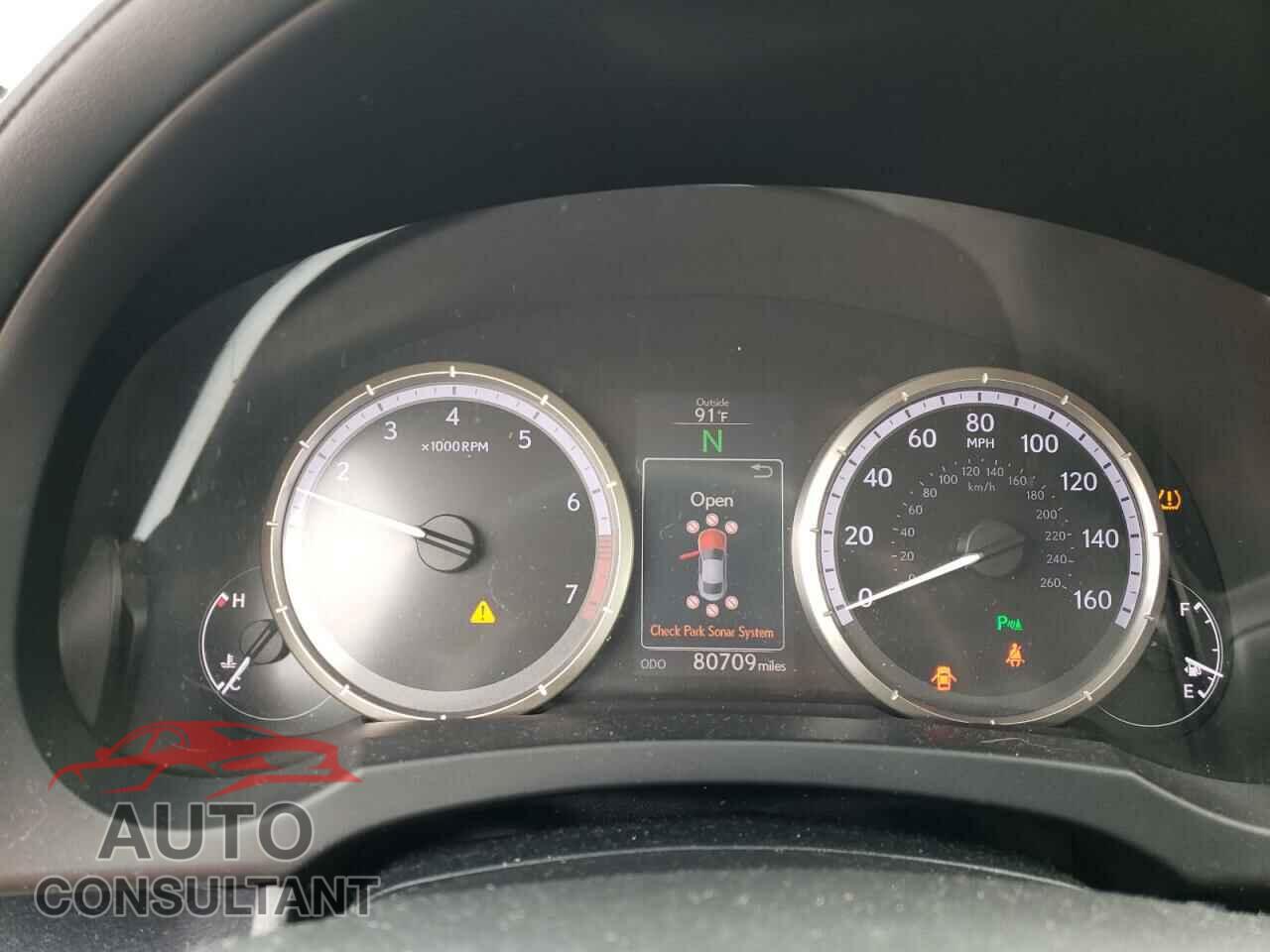 LEXUS RX350 2015 - JTHHE5BC9F5009587