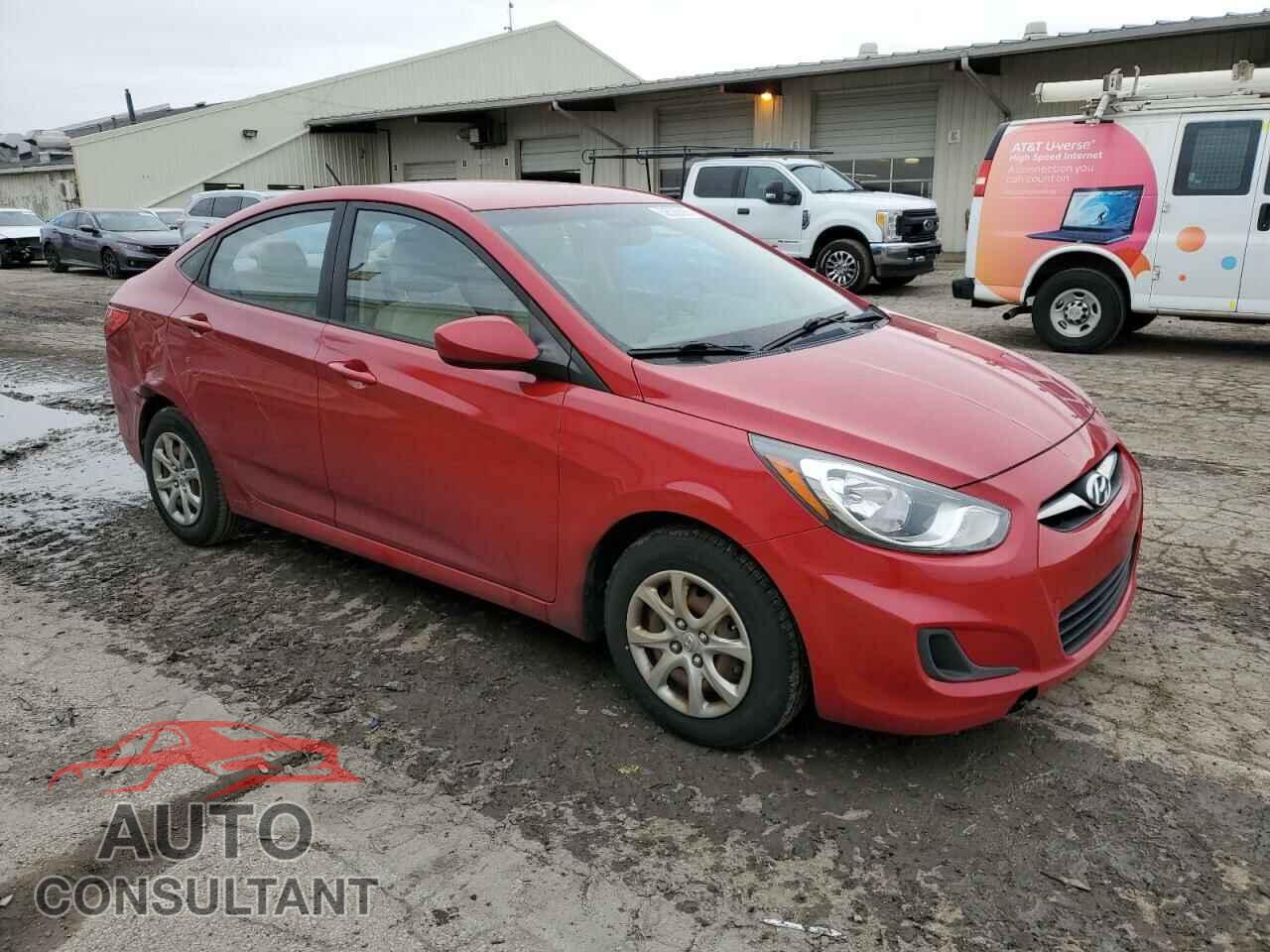 HYUNDAI ACCENT 2012 - KMHCT4AE9CU244664
