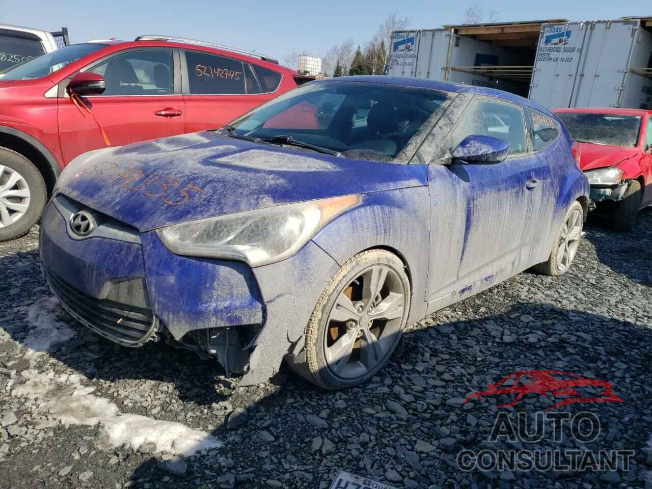 HYUNDAI VELOSTER 2012 - KMHTC6AD5CU058574