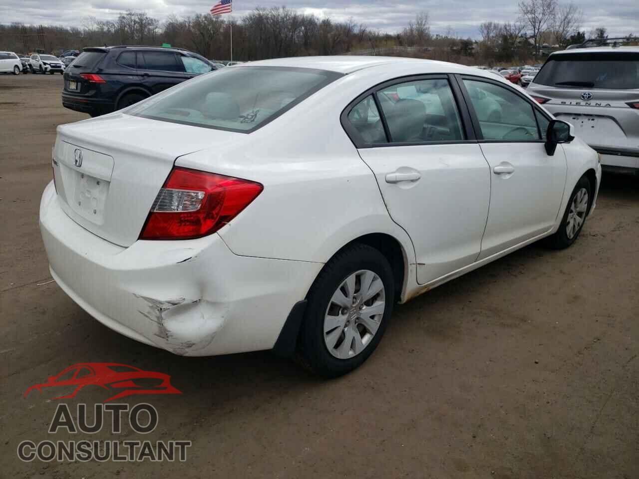 HONDA CIVIC 2012 - 2HGFB2F53CH608146