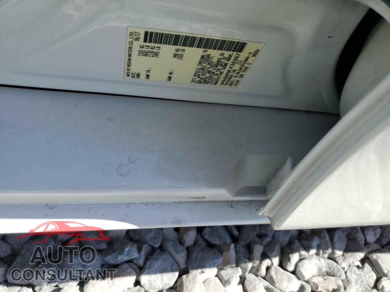 NISSAN MAXIMA 2017 - 1N4AA6APXHC436967