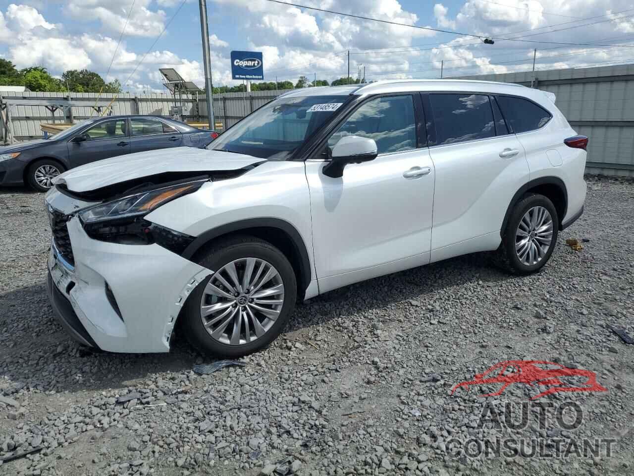 TOYOTA HIGHLANDER 2023 - 5TDKDRAH6PS030066