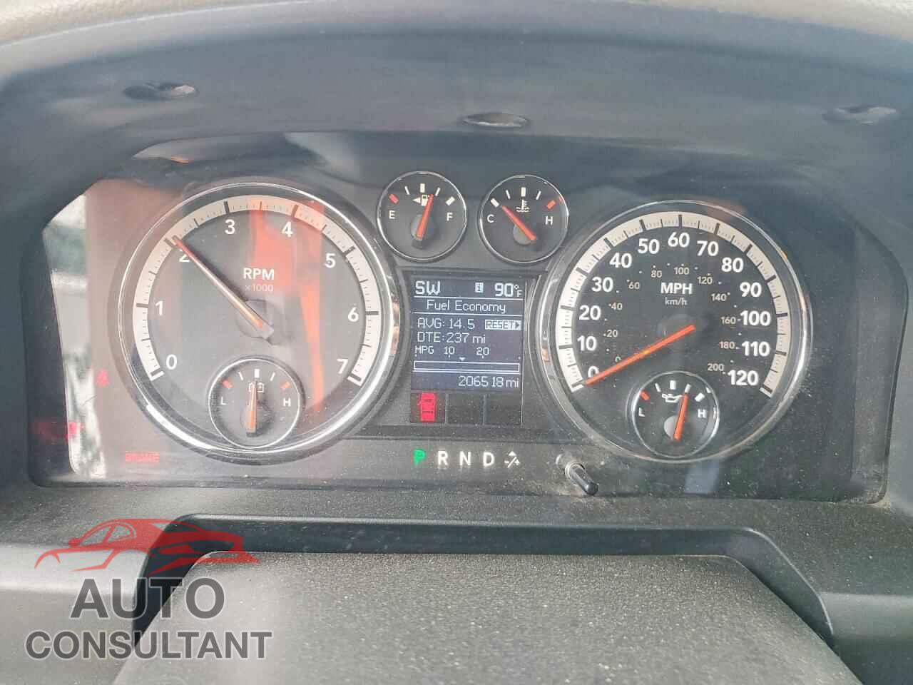 DODGE RAM 1500 2012 - 1C6RD7GT4CS347688